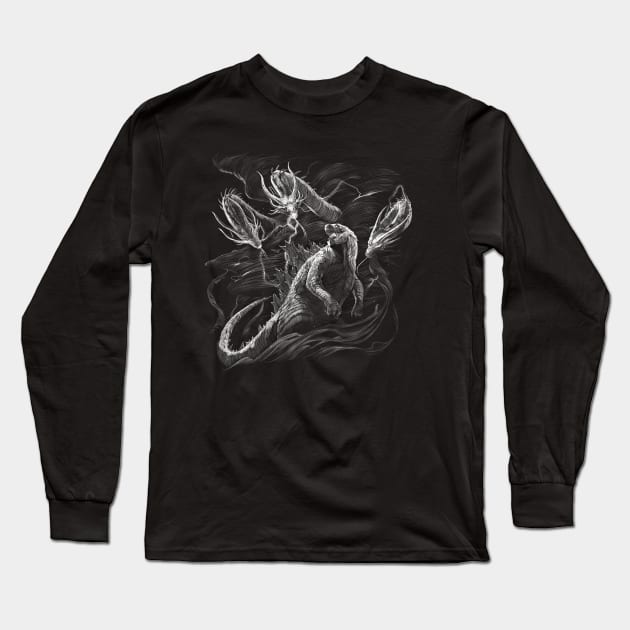 Titans Long Sleeve T-Shirt by WOVENPIXLS